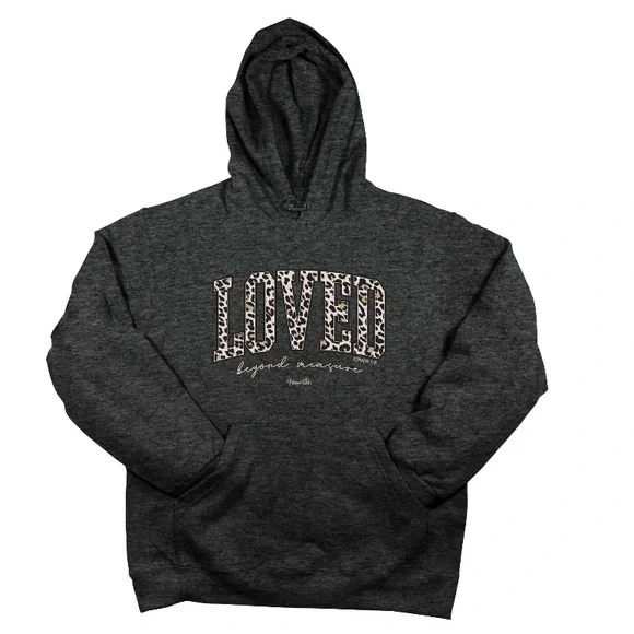Blessed Girl "Loved Leopard" Hoodie Size 3X - Picture 1 of 5